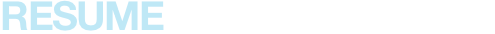 RESUME